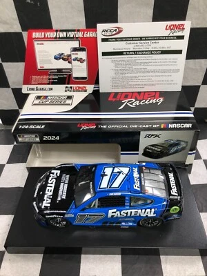 Chris Buecher #17 Fastenal 2024 MUSTANG W/Lamina 1:24 Scala C172423FASCH - Immagine 1 di 4