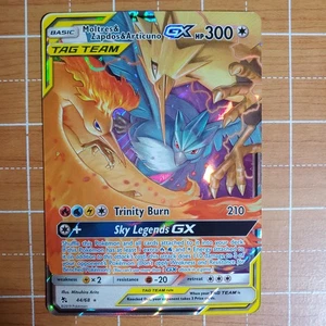 Pokemon TCG - Tag Team Moltres & Zapdos & Articuno 44/68 GX - 11 Bonuskarten - Bild 1 von 4