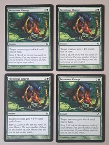 4x Ferocious Charge - MTG Fifth Dawn 5DN Common Excellent (EX) - Imagen 1 de 2