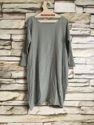cocon.commerz PRIVATSACHEN EIGENPRO Tunika aus ECOKATTUN in grün Größe 2 - Bild 1 von 4