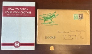 Q Vintage 1934 How To Design Your Own Clothes by Hannah Corbett Shelton Patterns - Picture 1 of 3