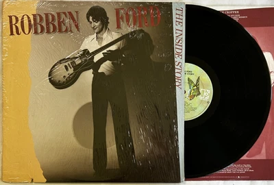 Robben Ford - The Inside Story - OG 1979 Elektra LP, Partial Shrink - Cropper EX - Image 1 of 4