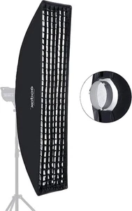 Godox 22x90cm Strip Honeycomb Grid Softbox - Bowens Mount - Picture 1 of 4