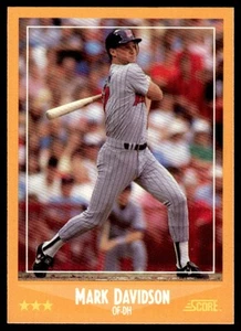 1988 Score Mark Davidson Minnesota Twins #570 - Picture 1 of 2