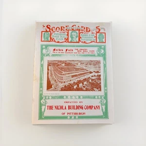 1909 WS Scorecard REPLICA Pirates vs Tigers COBB WAGNER Ltd Ed 709/1000 - Picture 1 of 6