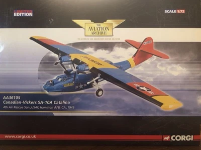 C93- Corgi 1:72 Canadian Vickers SA-10A #AA36105 Catalina 4th Air Rescue Sqn Ltd - Image 1 of 3