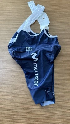 Ale Cycling Bib Shorts PR-R Men-Movistar Team Size M| Authentic NEW - Image 1 of 4