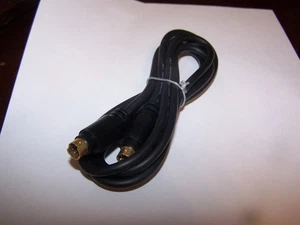 Black ADB cable 6' for use on Macintosh TV Computer & works on any Mac with ADB - Foto 1 di 1