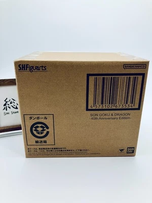 Figura Bandai S.H.Figuarts SON GOKU & DRAGON 40 Aniversario Edición Nuevo Japón Foto 1 de 4