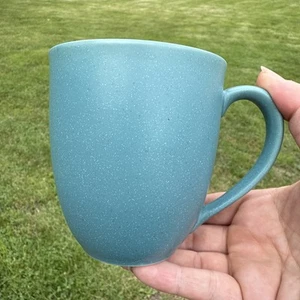 Noritake Colorwave Turquoise 12 oz Mug 8093 Stoneware Single Replacement Cup - Picture 1 of 8