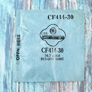 Vintage GS CF414-30 Bulova 1348E Crystal. 16.7 x 14.0 - Bild 1 von 3
