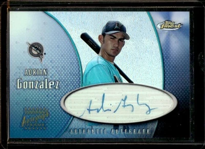 2001 Finest Adrian Gonzalez Auto #FA-AG - Image 1 of 2