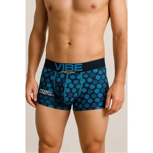 Andrew Christian Vibe Sports Boxer Underwear Men’s Medium Multi Blue Hex. NWT - Picture 1 of 5