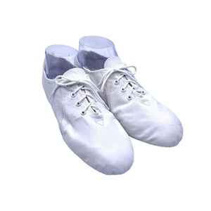 Bloch Split Sole Jazz Dance Shoes Lace Up White Bloch 6 US 5.5 EUR 35.5 White - Picture 1 of 10
