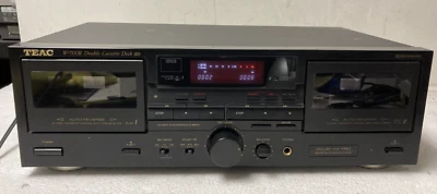 Teac W-700R Dual Stereo Cassette Tape Deck - Bild 1 von 4