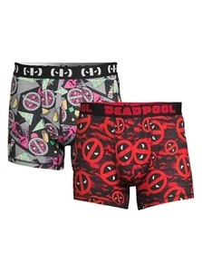 Men's Marvel Deadpool 2 Pack Boxer Briefs - Picture 1 of 1