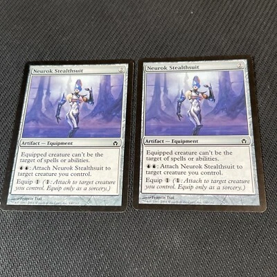 Neurok Stealthsuit Magic The Gathering Mtg Fifth Dawn Card 2 - Image 1 of 4