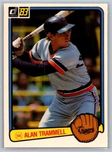 1983 Donruss Alan Trammell #207 - Foto 1 di 2