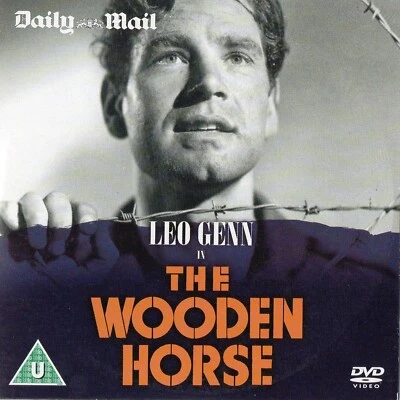 THE WOODEN HORSE - Leo Genn*Anthony Steel*David Tomlinson  CLASSIC WAR PROMO DVD - Image 1 of 2