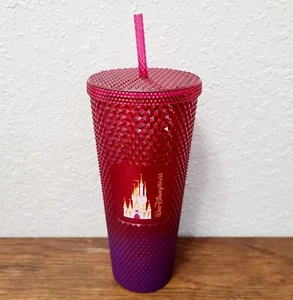 Vaso Starbucks 2023 Walt Disney World Parks Cinderella Castle con tachuelas 24 oz - Imagen 1 de 4