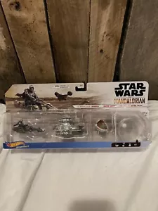 Paquete de 3 vehículos fundidos a presión de Hot Wheels Star Wars Starships - Mandalorian - Imagen 1 de 4