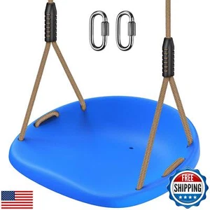 SELEWARE Heavy Duty Swing Seat for Adults Kids Tree Swing with Weather Proof - Picture 1 of 5