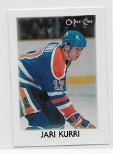 Jari Kurri 1986-87 OPC O-Pee-Chee Hockey Leaders # 21