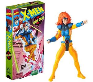Figura de acción de Marvel Legends serie X-Men versión de cómics jean gris versión Hasbro en mano