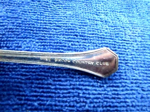 PINE BROOK COUNTRY CLUB - Vintage Dining Appetizer, Snack, Cocktail Fork - Picture 1 of 4