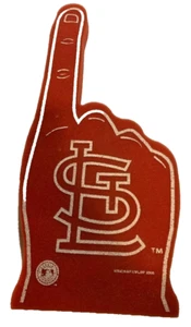 St. Louis Cardinals #1 foam finger MLB baseball Saint Louis, MO red One - Picture 1 of 1