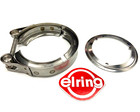 Elring DPF To Turbo 75mm V Band Clamp And Gasket For VW Caddy 1.6 1.9 2.0 TDi