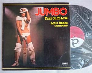 JUMBO TURN ON TO LOVE LET'S DANCE SEXY NUDE COVER ITALY 1976 NEVER SEE LP 33 RPM - Imagen 1 de 1