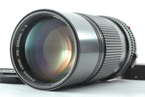 [Exc+5] Nuevo teleobjetivo Canon FD 200 mm f/4 f4 NFD MF de JAPÓN - Imagen 1 de 14