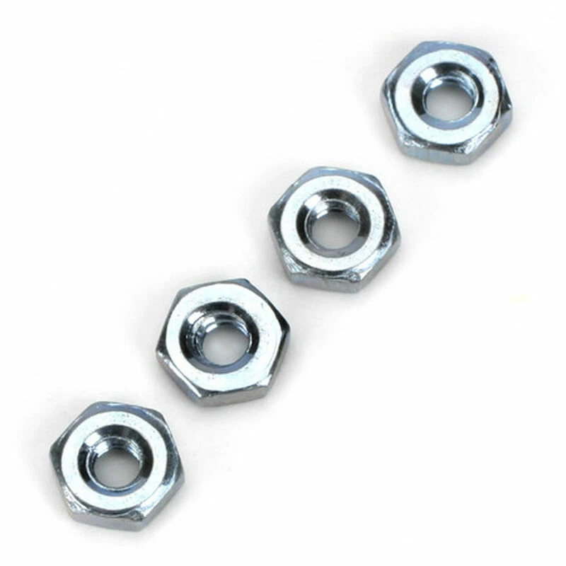 2-56 Steel Hex Nuts (4) Du-Bro RC Airplane DUB560 - Изображение 1 из 1