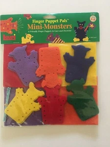 Lauri Mini-Monsters Finger Puppet Pals (NEW) LR-3003 - Picture 1 of 2