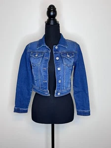 Arizona Jeans Co - Jean Jacket Button Up Denim Blue Kids Size L 14 - Picture 1 of 15