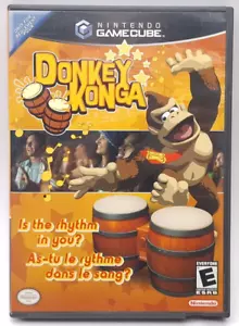 Donkey Konga Nintendo GameCube jeu complet et notice CIB - Photo 1 sur 7