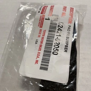 GENUINE OEM Toyota Pad, Front Bumper for 2020-2022 Corolla 52421-02050 - Picture 1 of 1