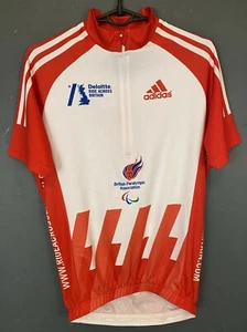 SHIRT ADIDAS ITALIA ITALY MENS GREAT BRITAIN CYCLING BIKE JERSEY MAGLIA SIZE S 2 - Picture 1 of 8