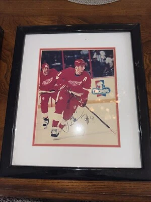 Sergei Fedorov 8 x 10 Photo Signed Framed Authenticated Red Wings — 第 1/3 张图片