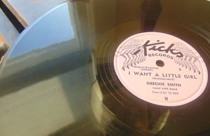 Geechie Smith -I Want a Little Girl / Geneva Sue (1949) Kicks 78, high-grade EE+ - Picture 1 of 7