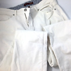 Matchsticks Women Jeans Izod White Stretchable Corduroy 16