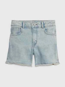 NWT Gap Kids Girls Denim Jean Midi high rise   adjustable waist  u pick size - Picture 1 of 3