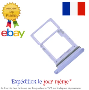 Pour Samsung Galaxy A34 5G SM-A346 Tiroir plateau support carte SIM violet - Photo 1 sur 3