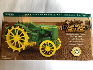 1924 John Deere "D" Tractor 75th Anniversary laser etched  1:16th scale by Ertl - Picture 1 of 14