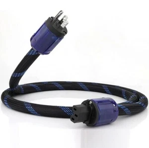 Monosaudio Hifi Audio AC Power Cable, Power Cord with 3-Prong US Version 2 meter - Picture 1 of 4