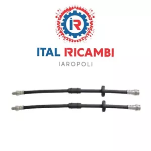29/1114 COPPIA TUBI FRENO ANTERIORI SX+DX FIAT PANDA 750 900 1000 1100 PANDA 4X4 - Foto 1 di 2