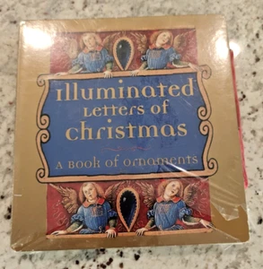 Illuminated Letters Of Christmas; Punch Out Christmas Ornaments; Never Opened - Picture 1 of 6