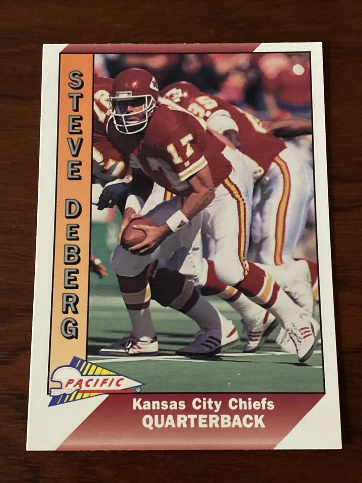 1991 Pacific Football #207 Steve DeBerg B3183 - Image 1 of 1