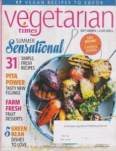 Vegetarian Times July August 2015 Summer Sensational 31 Recipes (Magazine, Veget - Picture 1 of 1